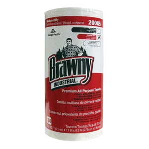 Georgia-Pacific Brawny Industrial™ Premium All Purpose Drc Perforated Wiper, 84 sht/bx