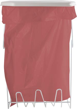 Bowman Biohazard Bag Dispenser, Holds 5-Gallon Bags, 13½"W x 19½"H x 8½"D