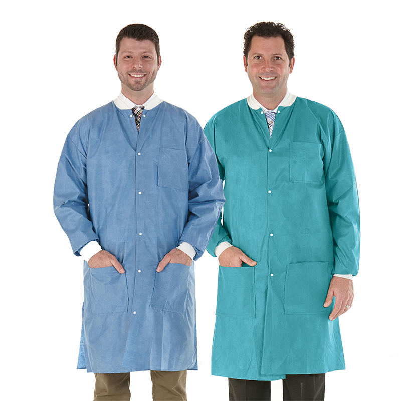 Medicom Safewear™ High Performance Lab Coat, Tropical Teal, Medium