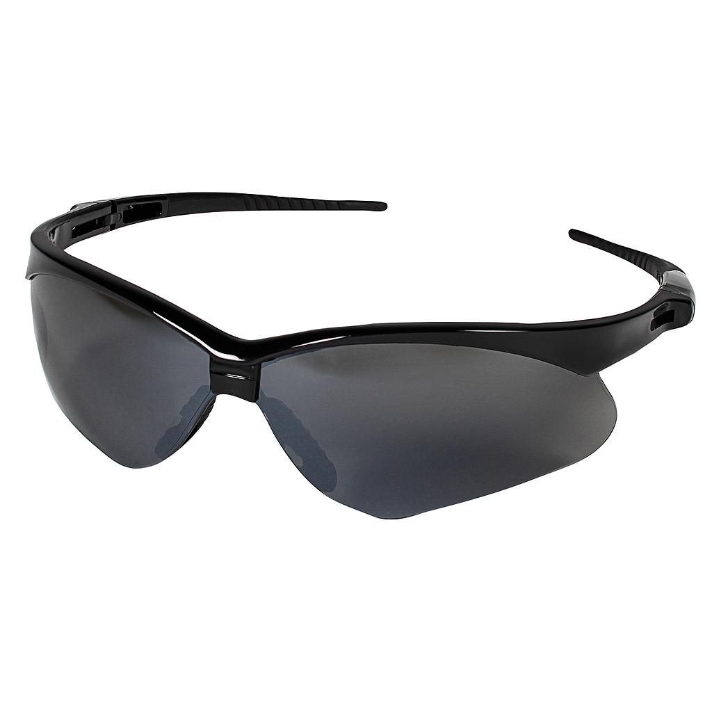 Kimberly-Clark Jackson Safety V30 Nemesis Safety Eyewear, Smoke Mirror Lens, Black Frame