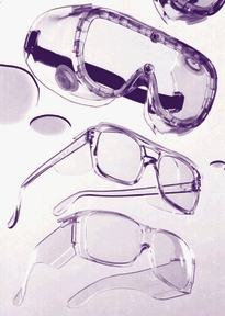 Medegen Vision Tek® Safety Glasses/ Goggles, Brow Bar