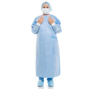 Halyard Ultra Fabric-Reinforced Surgical Gown, X-Large, Non-Sterile, Book Fold