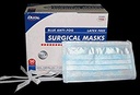 Dukal Surgical Face Mask, Tie, Anti-Fog, Blue