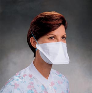 Halyard PFR95™ Particulate Filter Respirator & Surgical Mask, Regular Size, White