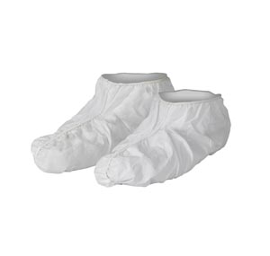 Kimberly-Clark Kleenguard A40 Liquid & Particle Shoe Cover, Universal, White