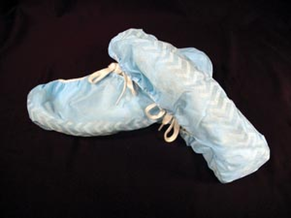 Dukal Shoe Covers, Non-Skid, Blue