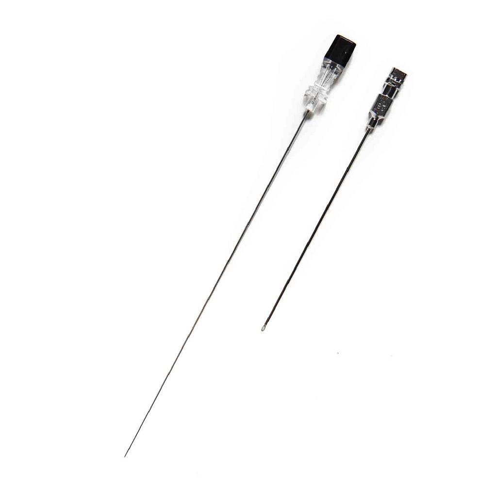 Halyard Spinal Needles/Double Needle Set/22Gx8" Short Bevel/18Gx5" Introducer/Metal Hub