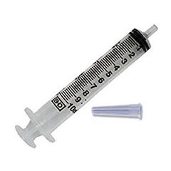 BD Oral Syringe System/Clear, 10mL, Tip Cap