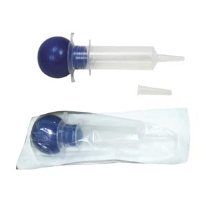 Amsino Amsure® Irrigation Syringes/Bulb Irrigation/60cc/Cath Tip w/ Protector/Sterile