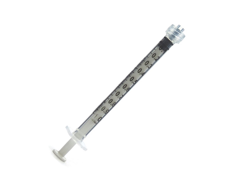 Exel Luer Slip Syringes/Syringe Only, 1cc, Non-Sterile, Bulk
