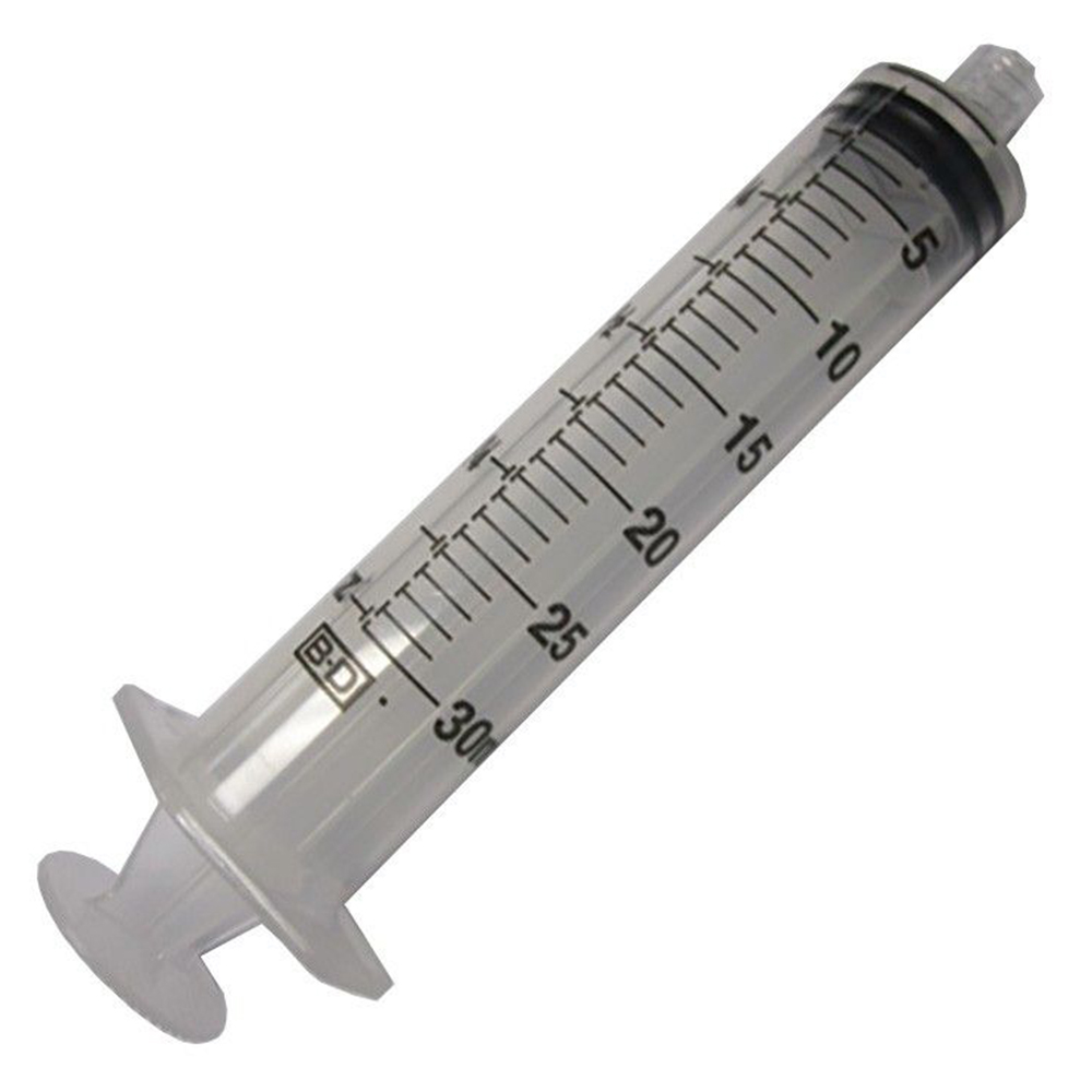 BD 30ml Non-Sterile Slip Tip Syringe, 225/Pack, Bulk