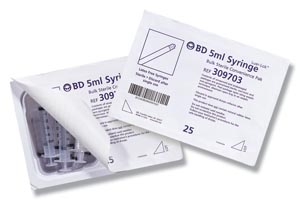 BD 60 Ml Syringes/60mL , Luer-Lok™ Tip, Sterile Convenience Pack Tray, Latex Free (LF)