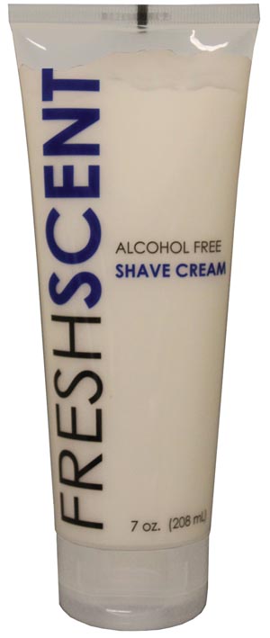 New World Imports Freshscent™ Brushless Shave Cream with Menthol, 7 oz Tube