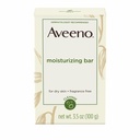 Johnson & Johnson Aveeno 3.5 oz Moisturizing Cleansing Bar, 24/Case