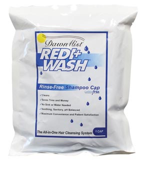 Dukal Dawnmist Redi-Wash® Shampoo Cap, Rinse Free