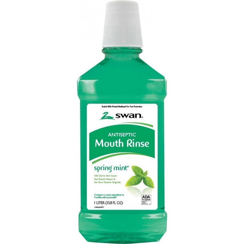 Cumberland Swan® Springmint Mouthwash, 1.0 Liter