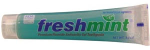 New World Imports Freshmint® Premium Anticavity Gel Toothpaste, 3.0 oz, ADA Approved