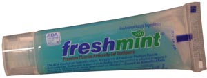 New World Imports Freshmint® Premium Anticavity Gel Toothpaste, 1.0 oz, ADA Approved