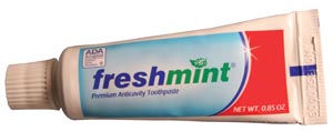 New World Imports Freshmint® Premium Anticavity Toothpaste, .85 oz, ADA Approved