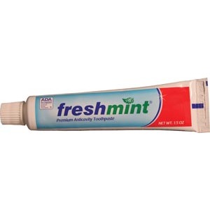 New World Imports Freshmint® Premium Anticavity Toothpaste, 1.5 oz, ADA Approved