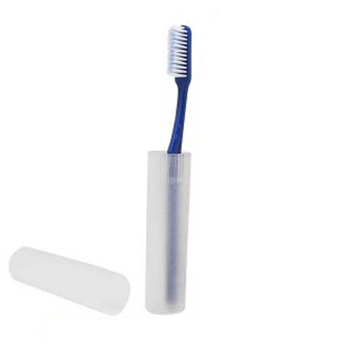 Dukal Dawnmist Toothbrush Holder, Clear, 2-Piece Tube
