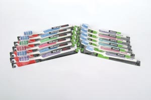 Dr. Fresh Reach® Performance® Toothbrush, Compact, Extra Soft, 6/bg