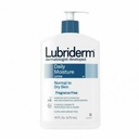 Johnson & Johnson Lubriderm 16 fl oz Fragrance Free Daily Moisture Lotion, 12/Case