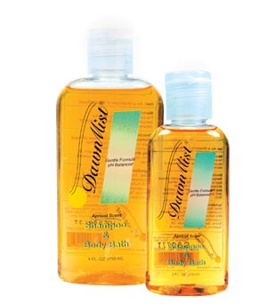 Dukal Dawnmist Shampoo & Body Wash, 16 oz Bottle with Dispensing Cap