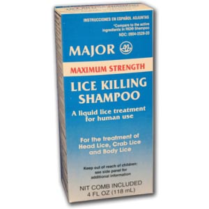 Lice Killing Shampoo, Maximum Strength, 120mL, Compare to Rid® Shampoo