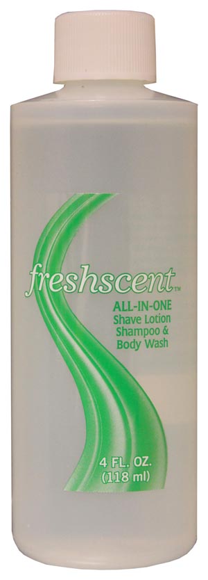 New World Imports Freshscent™ 3-in-1 Shampoo/ Shave Gel/ Body Wash, 4 oz