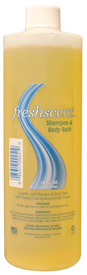 New World Imports Freshscent™ Shampoo & Body Bath, 16 oz