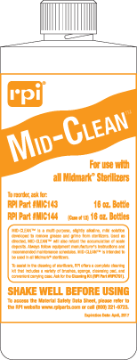 RPI MID-CLEAN Sterilizer Cleaner