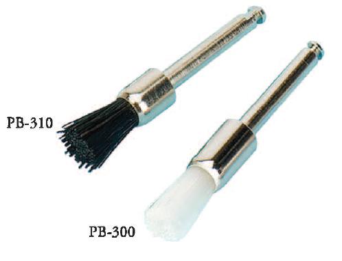 TPC Latch Type Prophy Brushes (Flat Black)