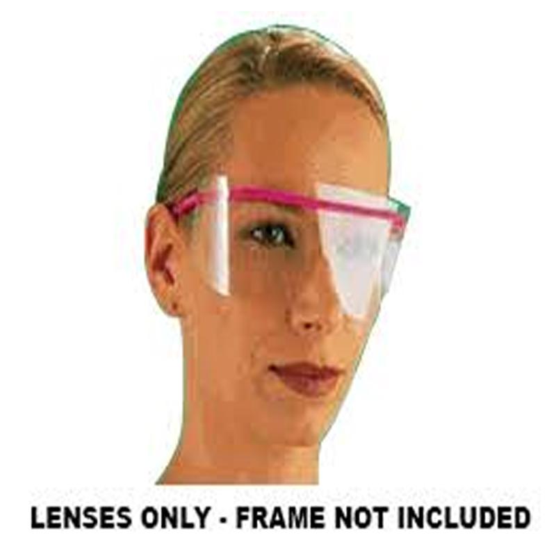 TIDIshield Assemble 'N Go™ Eyeshield Lens - Clear, One Size, 10/env, 25 env/bx