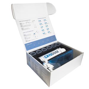 Nuance Medical Cryodose™Portable Cryosurgical Kit, 162mL Can, (6) Cones, (40) Asst Buds