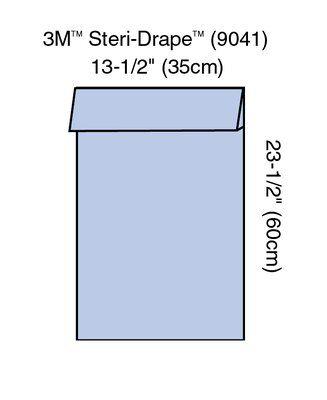 3M™ Surgical Steri-Drape™ Extremity Cover, 13½" x 23½"