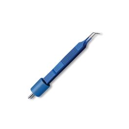 Medtronic Valleylab Electrosurgical Iris Forceps, Curved Tip, 3½" Long, Insulated, Reusable, NS
