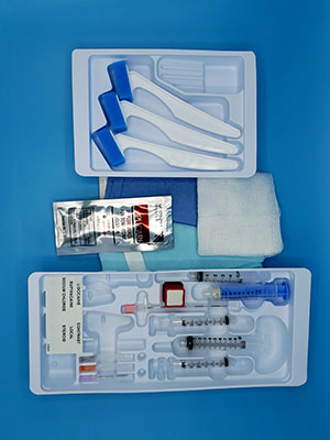 Busse Pain Management Trays, Single-Dose Epidural Tray with 18G , with L/L Tips