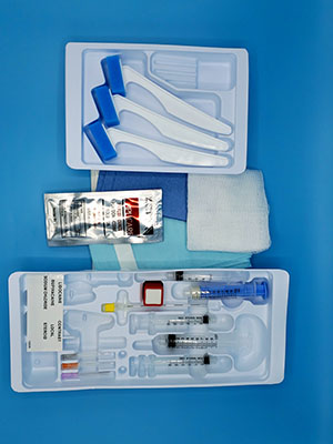 Busse Pain Management Trays, Single-Dose Epidural Tray with 20G with L/S Tips