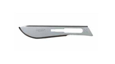 Aspen Bard-Parker® Rib-Back® Carbon Steel Blades, Non-Sterile, Size 12, 6/strip, 25 strips/cs