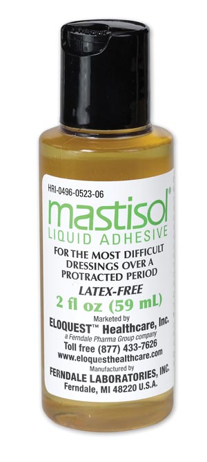 Ferndale Mastisol® Medical Adhesive with Dispenser Cap, 2 oz