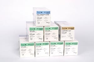 Surgical Look™Office Plastic Surgery Smallstitch™Sutures5/0 PolySyn Undyed, Braided, 12mm 3/8 Ci