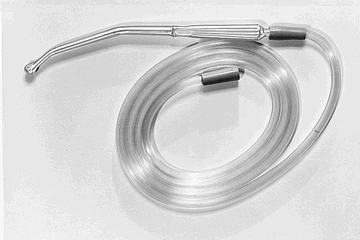 Busse Yankauer Bulb Suction Tips, No Vent, 6 ft Non-Conductive Connecting Tube