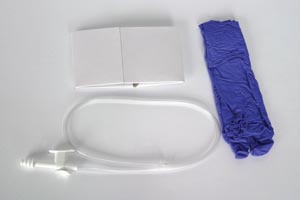 Smiths Medical Portex® Maxi-Flo®Suction Catheter Kits, 14FR Loop, Pop Up Basin, Nitrile Gloves