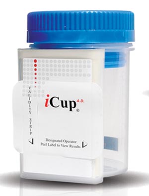 Icup® A.D. (All Inclusive Cup) - Drug Test For COC, THC, OPI, mAMP & PCP
