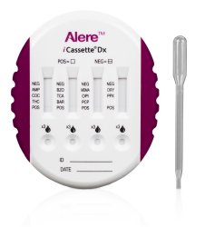 Icassette Dx (Pipette) - Drug Test COC, THC, OPI, AMP, PCP, BZO, BARB, MDMA, PPX, OXY, TCA