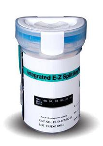 E-Z Split Key Cup - Drug Test For COC, THC, OPI, AMP, mAMP, PCP, BZO, BAR, MTD, MDMA