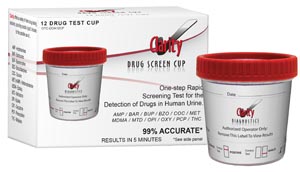 Clarity Diagnostics Drugs Of Abuse - Clarity 12 Drug Round Cup, OTC Approved For Home Use