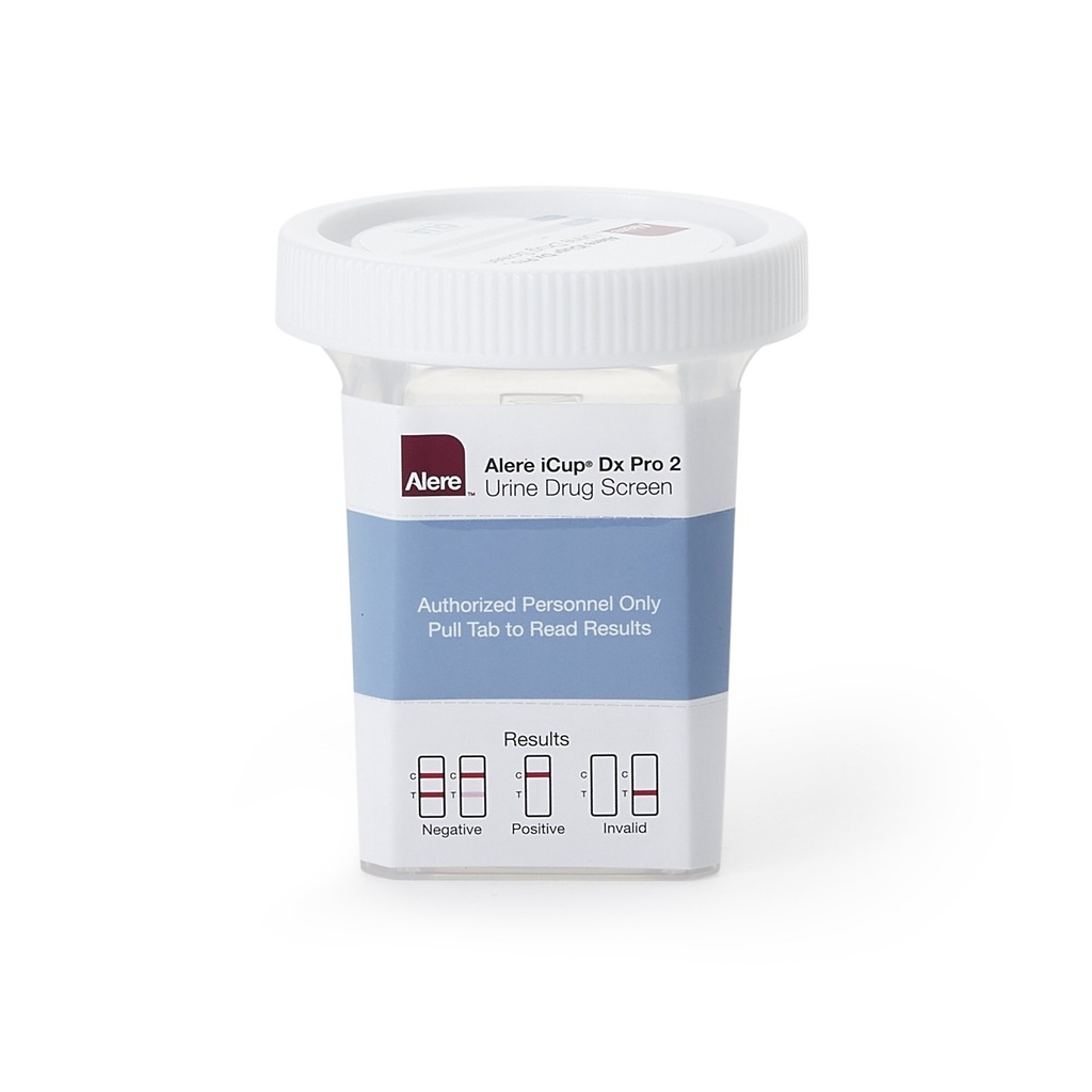 Icup Dx Pro 2 - Drug Test For AMP, BAR, BZO, BUP, COC, OPI 300, OXY, THC (CR/SG/OX)