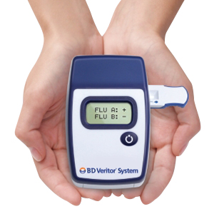 BD Veritor System Flu A+B Control Swab Set, 10/Pack